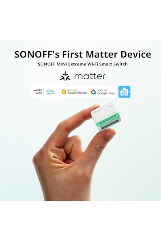 Sonoff Mini R4 Matter Akıllı Röle Genel
