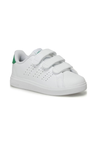 Adidas Advantage Base 2.0 Cf C Beyaz Kız Çocuk Sneaker 000000000102047787 Beyaz - Yeşil