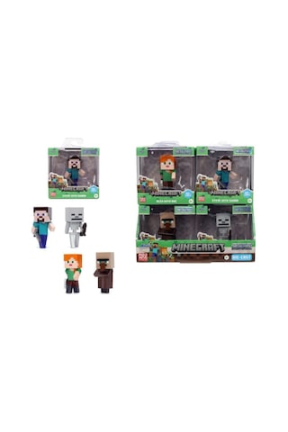 9385138300w04 Minecraft Figures 2 5 Wave 4die-cast Pop-culture Collectible Belirtilen , Tekli Satış İçin Adet ıdır.