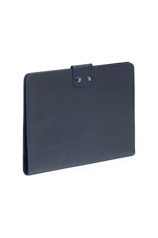 Organizer 15.6 İnç Laptop & Tablet Çantası Apple Uyumlu MacBook Air Pro Tablet Kılıfı Lacivert
