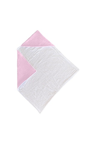 %100pamuk Kapşonlu Bebek Çocuk Banyo Havlusu Çift Yönlü P-beyaz