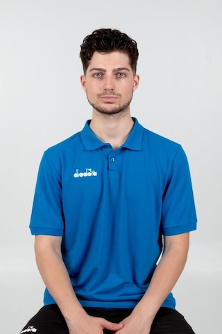 Diadora İmola Kamp T-shirt Sax Saks Mavi