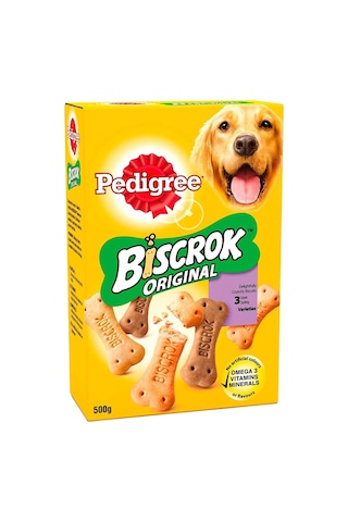 Pedigree Biscrok Original Köpek Ödül Bisküvisi 6 x 500 G
