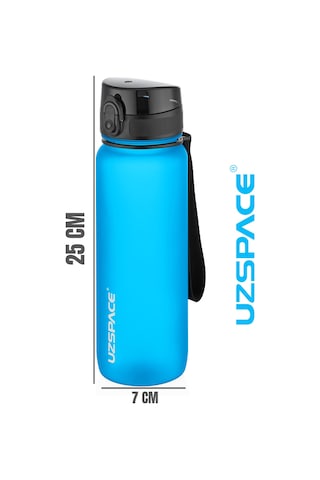 800 Ml Yeni Ebat-boy 25 Cm Tritan Su Matarası Bpa Koku Sızdırma Yok -3053a Turkuaz