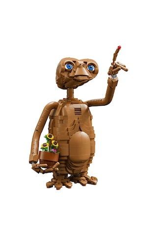 LEGO® Ideas E.T. the Extra-Terrestrial 21370 - Yetişkinler için Işıklı Yapım Parçası İçeren Model Yapım Seti (1226 Parça)