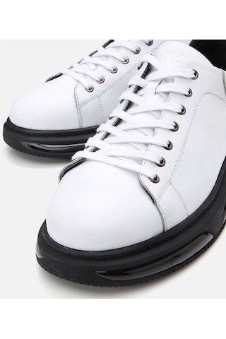 Hotiç Erkek Deri Beyaz Hafif Tabanlı Spor Ayakkabı 02ayh305910a900 Beyaz-whıte Beyaz