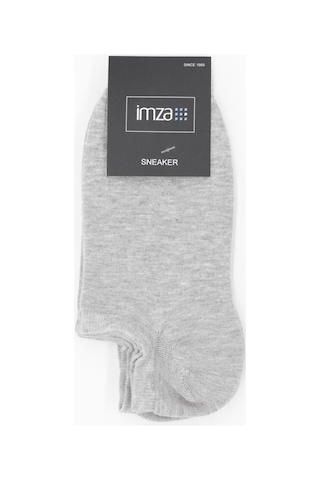 Gri Düz Pamuklu Suprem Sneaker Çorap 1060250151 Gri