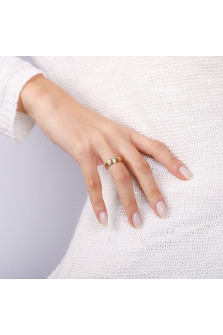 Sevilla Altın Yüzük 14K Golden Siens 465529315