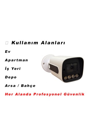 Unımax 5mp Sony Lens 7 Kameralı Güvenlik Seti 100m Kablo 30m Gece Görüş Xmeye Warmled