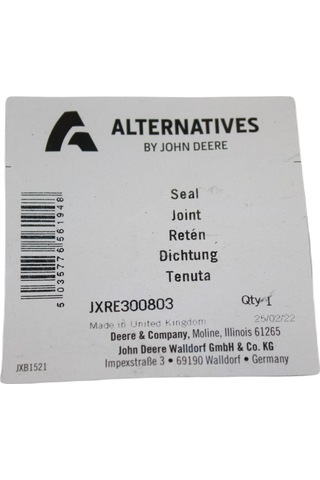 John Deere RE300803 Conta - 8130, 8370R, 9470RX, S690, T660