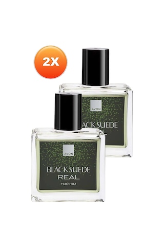 Avon Black Suede Real Erkek Parfüm EDT 2 x 30 ML