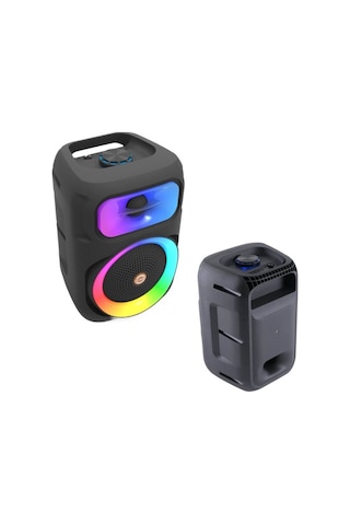 Rose Ms-2042-bt Bluetooth Ve Usb Girişli 8 İnch Şarjlı Işıklı Hoparlör
