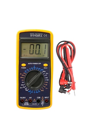 Tunex Dt9205a+ Dijital Multimetre Ölçü Aleti