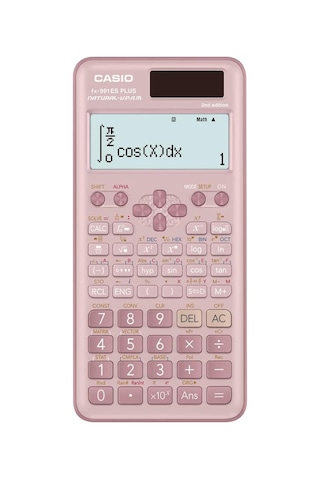 Casio Fx-991es Plus Pembe 2. Versiyon Bilimsel Fonksiyonlu Hesap Makinesi Genel