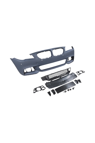 Bmw 5 Serı F10 13/16 Ön Tampon Astarl Sis D.li/ızgralı/plaka Plastik/far.yık.lı/sen.d. Mtech/lcı