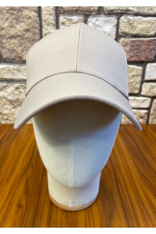 Hamze Paraşüt Mikro Kumaş Yazlık Delikli Unisex Cap Şapka Bej