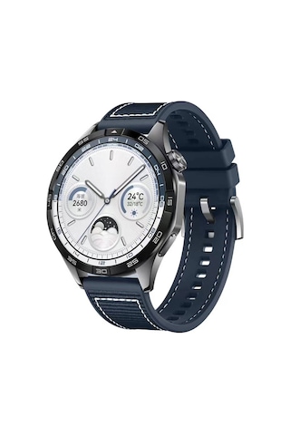 Zore Galaxy Watch 46mm Uyumlu Clo- Krd-102 22mm Silikon Kordon-mavi