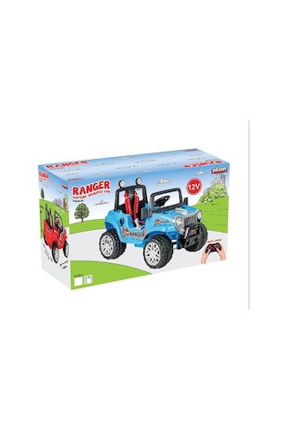 Pilsan Ranger 12 V Uzaktan Kumandalı Akülü Jeep - Kırmızı 05 107