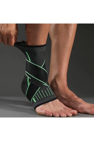 Egzersiz Koşu Koruyucu Bandajlı Ayak Desteği Pedi Ayarlanabilir