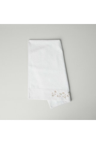 Linens Mirel Bambu 50x85 Cm Yüz Havlusu Beyaz Beyaz
