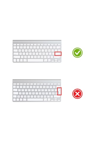 Klavye Koruyucu Magic Keyboard-1 A1314 A1242 İle Uyumlu Us-ingilizceden Türkçeye Çeviri Siyah