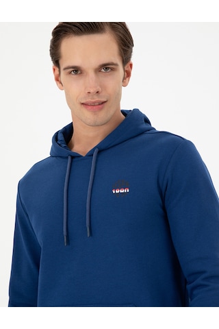 U.s. Polo Assn. Erkek İndigo Sweatshirt 50293454-vr028 Indıgo İndigo