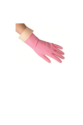 Vileda Sensitive Büyük Boy Bulaşık Eldiveni Pembe L 2'li