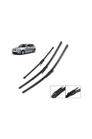 Bmw 1 Serisi E81 E87 Ön ve Arka Silecek Süpürgesi 2004-2011