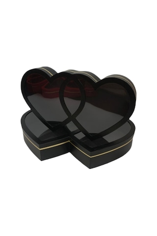 Suntek 2x Sevgililer Günü Hediye Kutusu Romantik Siyah