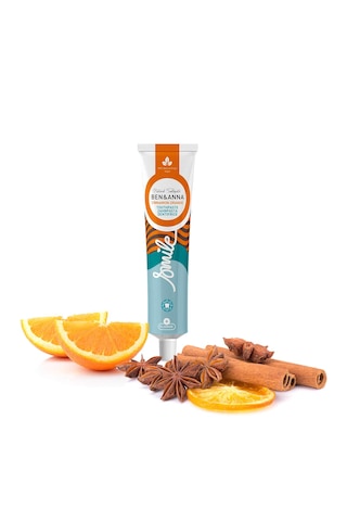 Ben & Anna Tarçın Ve Portakal Aromalı Diş Macunu Çürük Önleyici