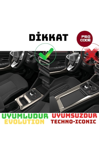 Renault Boreal Kolçak Altı Organizer-orta Konsol Düzenleyıcı-evolution Modeller İle Uyumludur