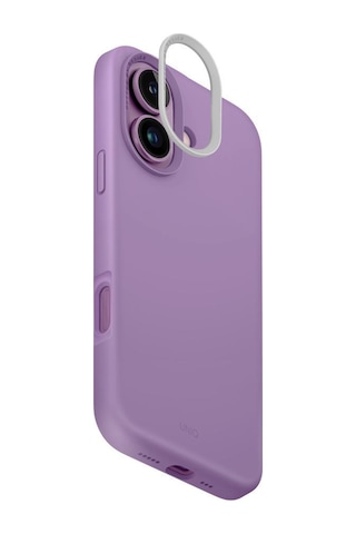 Apple Uyumlu iPhone 16 Lino Hue Serisi Magsafe Özellikli Magclick Hibrit Silikon Silicore Koruyucu Kılıf Purple
