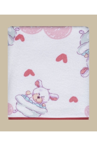 Purrlove Havlu Pembe-70 X 130 Cm