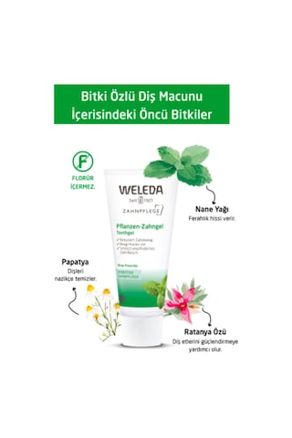 Weleda Bitki Özlü Organik Diş Macunu 75ml