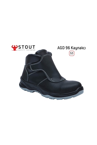 Stout İş Botu Kompozit Burunlu Kaynakçı Agd 96 S3 - 42 Siyah