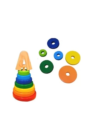 Wood&joy Toddler Stacker Gökkuşağı Wood&joy Toddler Stacker Gökkuşağı