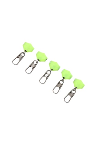 Kangvka Deniz Balıkçılığı Akıcı Bağlantı Aleti - 360 Döner Paslanmaz Çelik Somun Tipi Akıllı Takım Eşyası Yeşil Küçük T