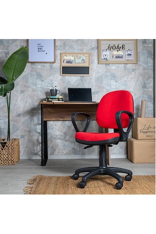 Ofis Sandalyesi CO 1001 Kırmızı Çalışma Sandalyesi