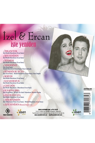 İzel & Ercan - İşte Yeniden CD