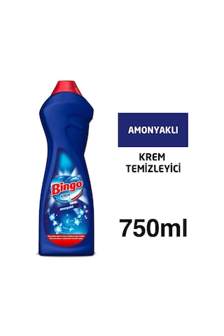 Bingo Krem Banyo Yüzey Temizleyici Amonyaklı 750 ML