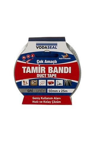 Amaçlı Tamir Bandı Gri 50mmx25mt
