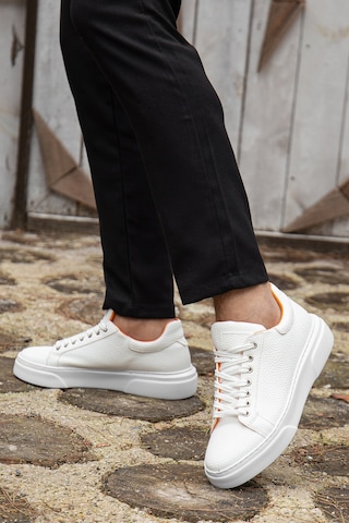 Daxtors D0906 Günlük Ortopedik Erkek Casual Ayakkabı Beyaz