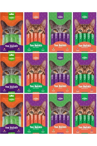 Kiwi Pets Sıvı Kedi Ödül Maması 15 Gr 60 Adet