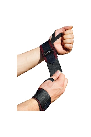Force Supports Fitness Bilekliği Ağırlık Bilekliği Destek Bilekliği Crossfit Body Ağırlık Destek Bilekliği Siyah