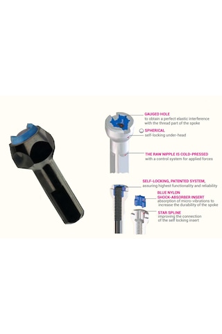 Fsa Vision Team30 Disk 6vida 275mm Ön Sağ Jant Teli 2 Adet