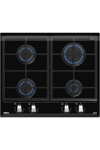 Teka GZC 64300 XBN Ankastre ExactFlame Teknolojili Kristal Cam Gazlı Ocak 112570029