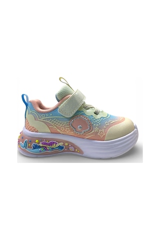 Pepino 2231 Kız Bebek Işıklı Rahat Sneaker Krem