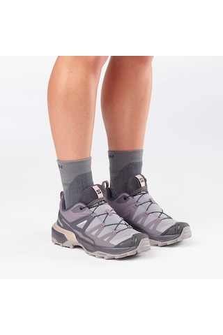 Salomon X Ultra 360 W Gull/nine Iron/shadow Gray Kdn Outdoor Ayakkabı L49103900 Mor - Gri
