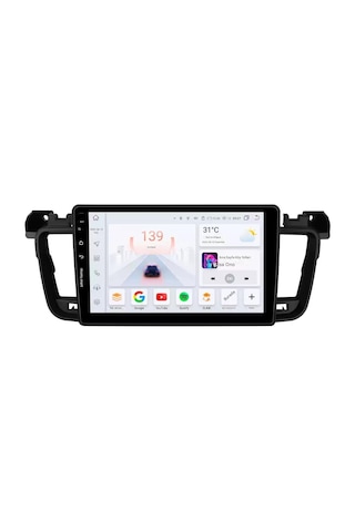 Otolas 2011-2018 Peugeot 508 Için 8+128gb, Gps, 10 Inç Carplay Destekli, Kameralı Multimedya Navigasyon Ekranı 10"