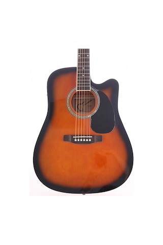 F650n-sbc Sunburst Elektro Akustik Gitar